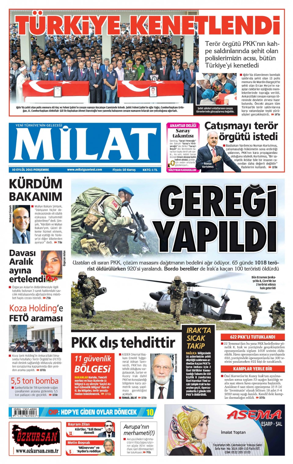 Gazeteler bugün ne yazdı? - 9