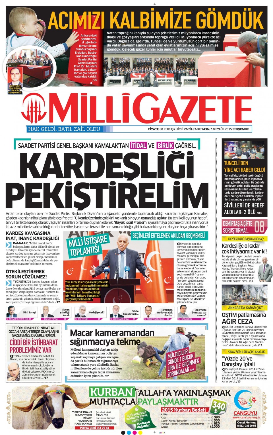 Gazeteler bugün ne yazdı? - 3