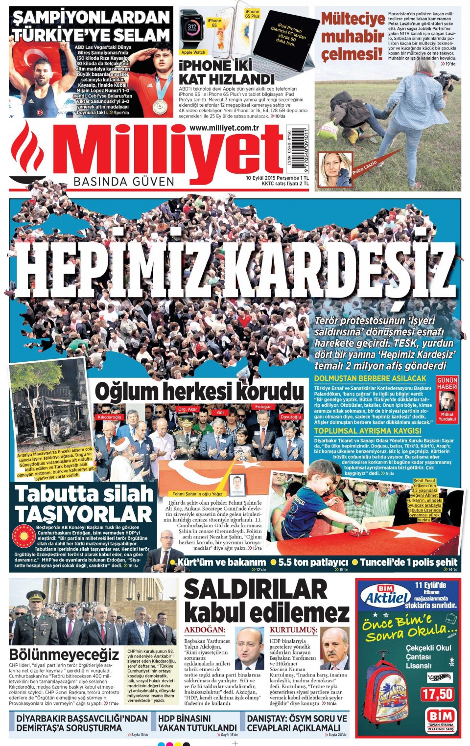 Gazeteler bugün ne yazdı? - 12