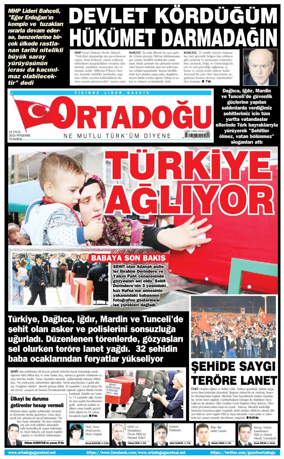 Gazeteler bugün ne yazdı? - 18