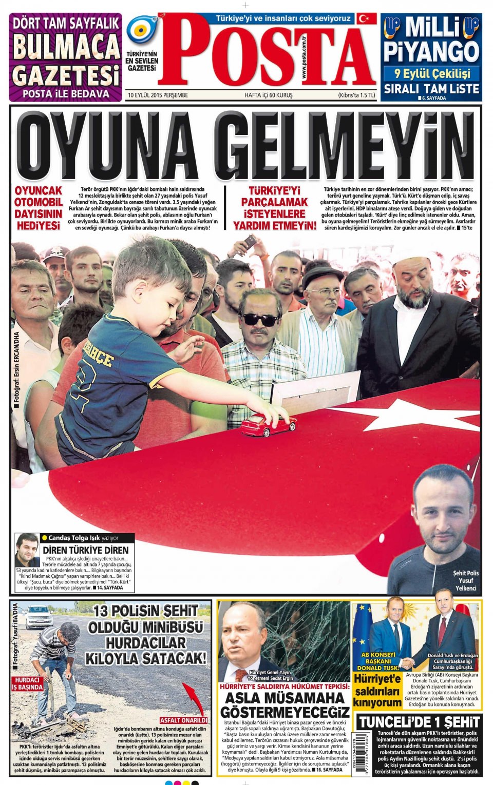 Gazeteler bugün ne yazdı? - 8