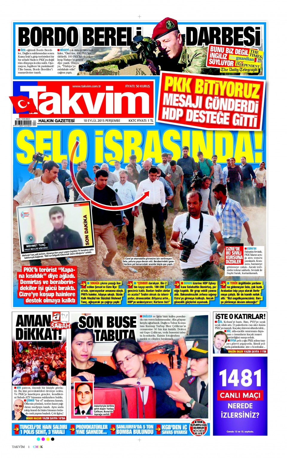 Gazeteler bugün ne yazdı? - 17