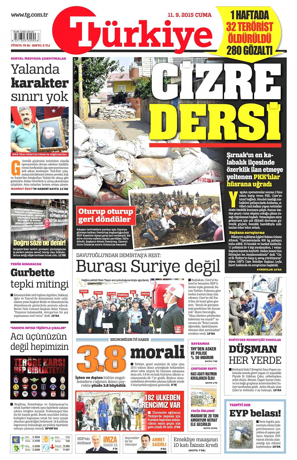 Gazeteler bugün ne yazdı? - 20