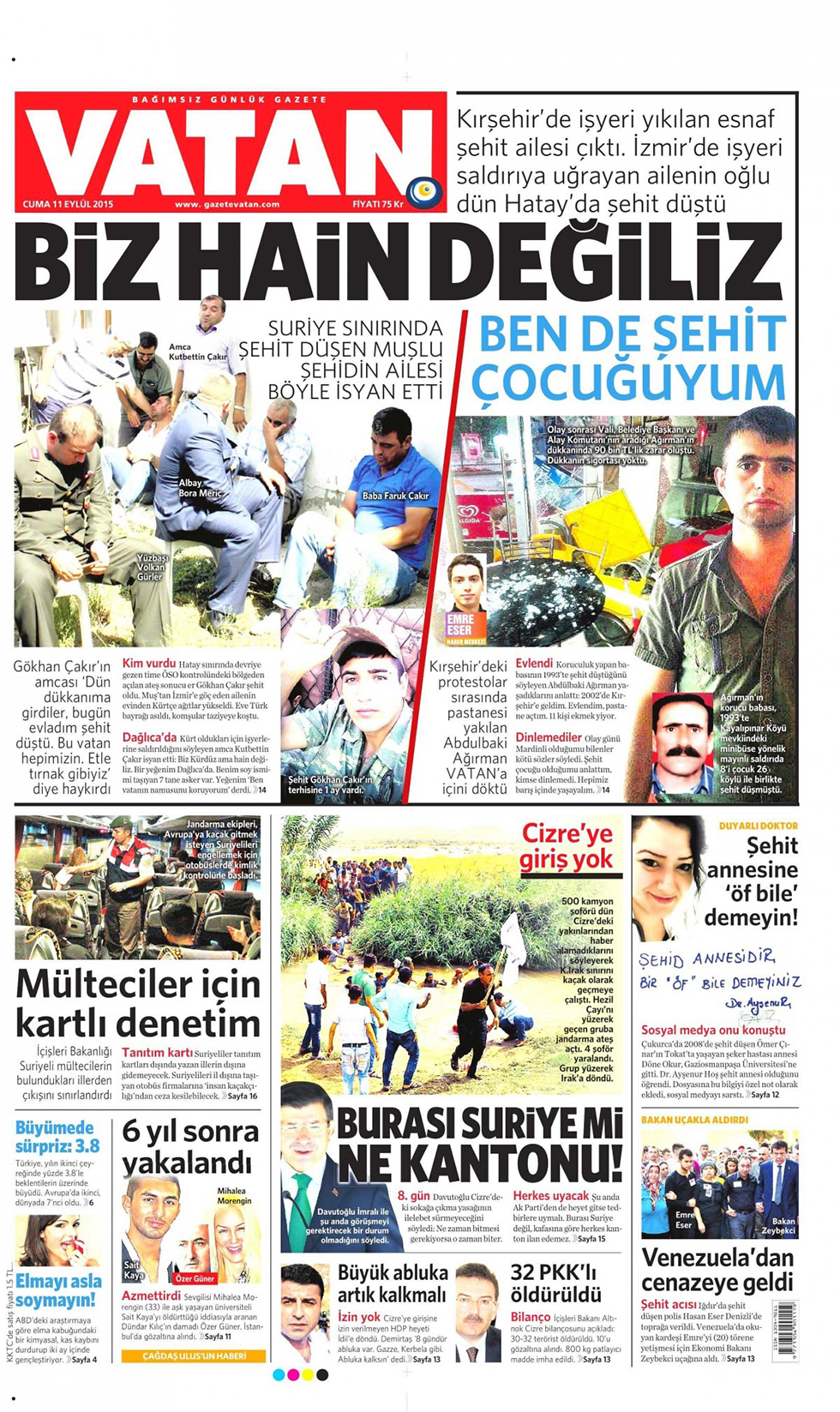 Gazeteler bugün ne yazdı? - 16