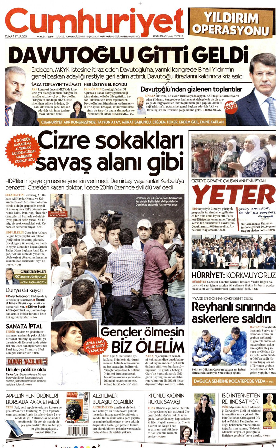 Gazeteler bugün ne yazdı? - 10