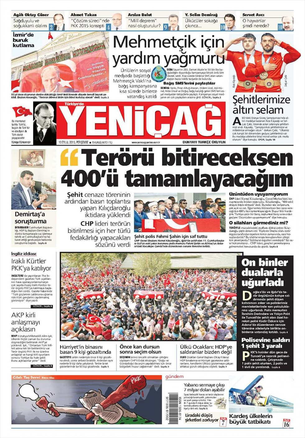 Gazeteler bugün ne yazdı? - 24