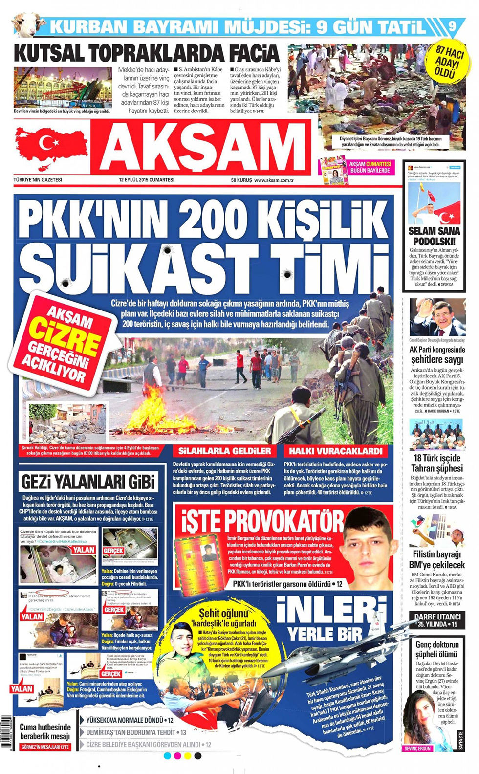 Gazeteler bugün ne yazdı? - 16