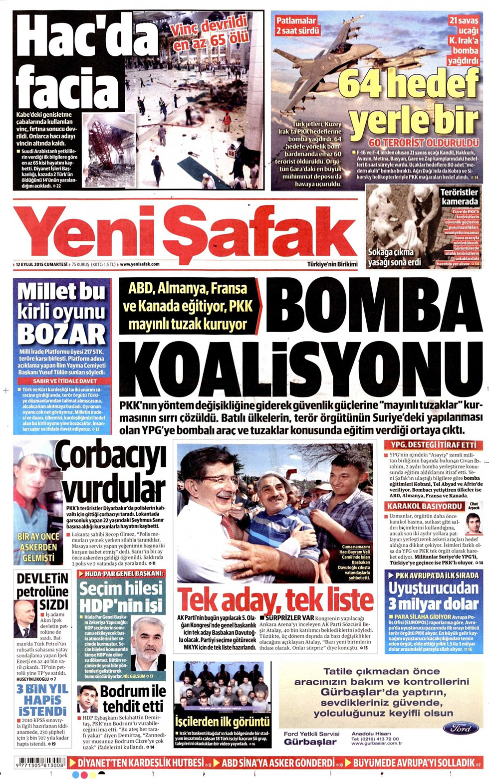 Gazeteler bugün ne yazdı? - 1