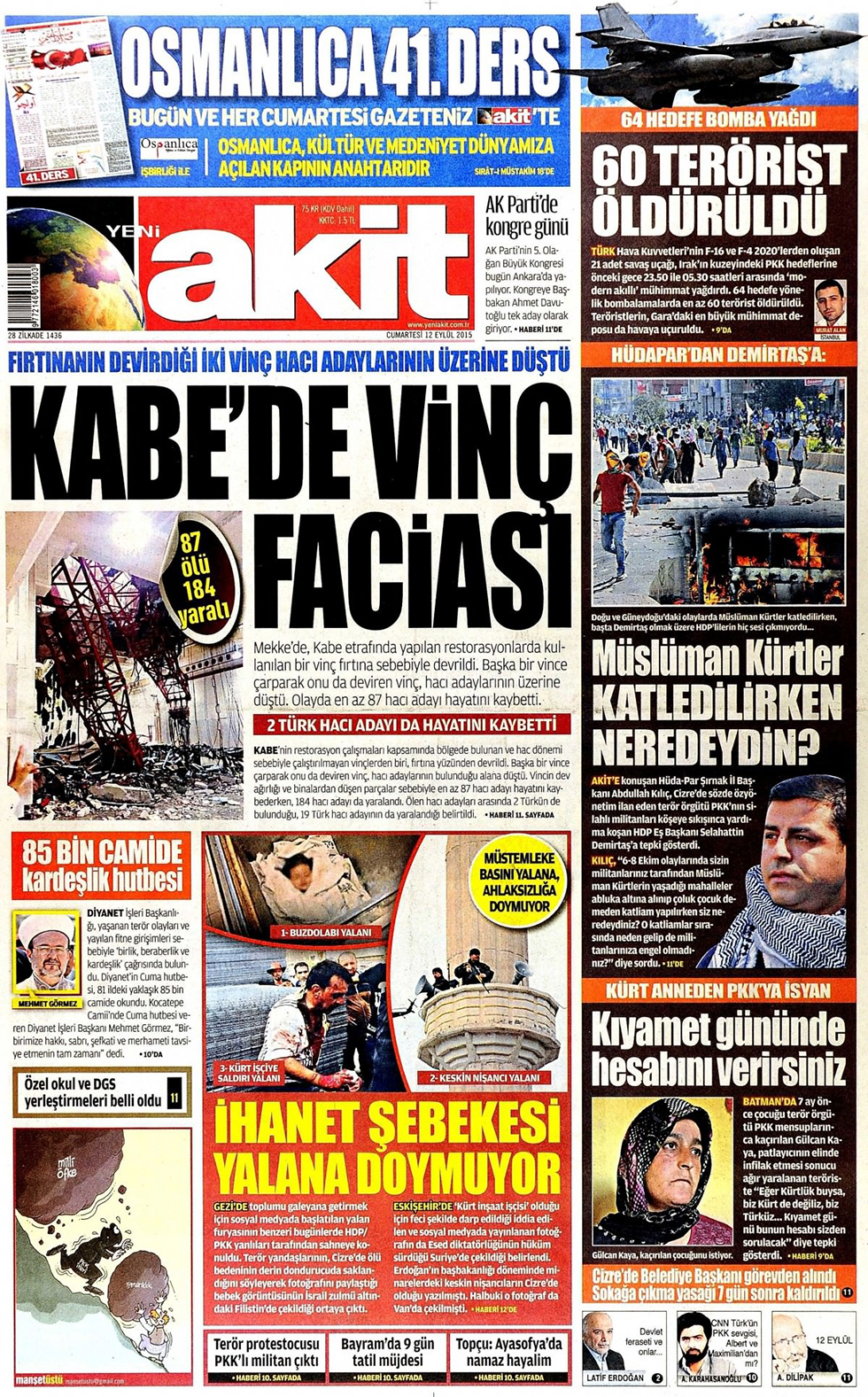 Gazeteler bugün ne yazdı? - 8