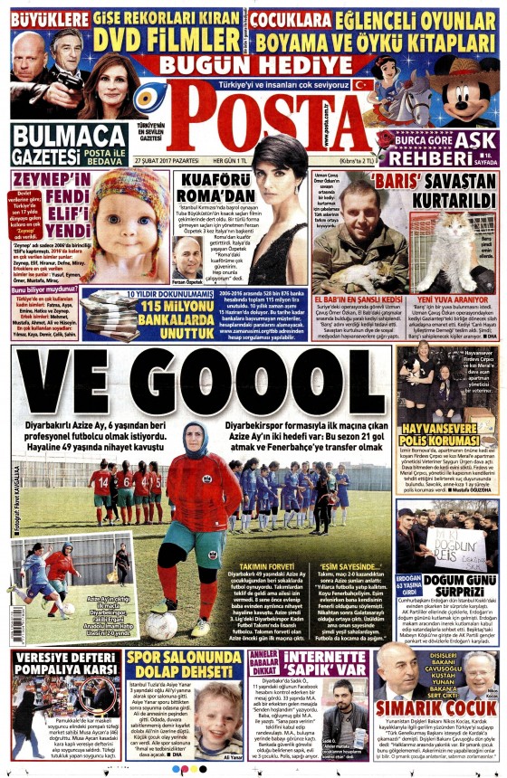 27 Şubat 2017 gazete manşetleri - 13