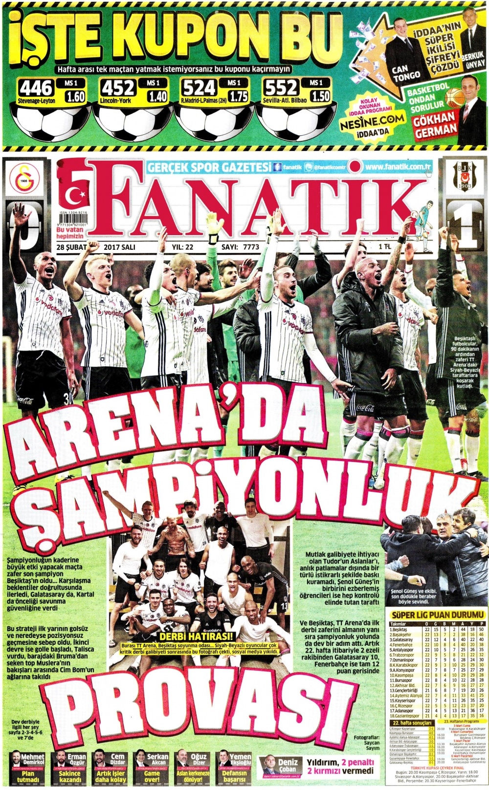 28 Şubat 2017 gazete manşetleri - 7