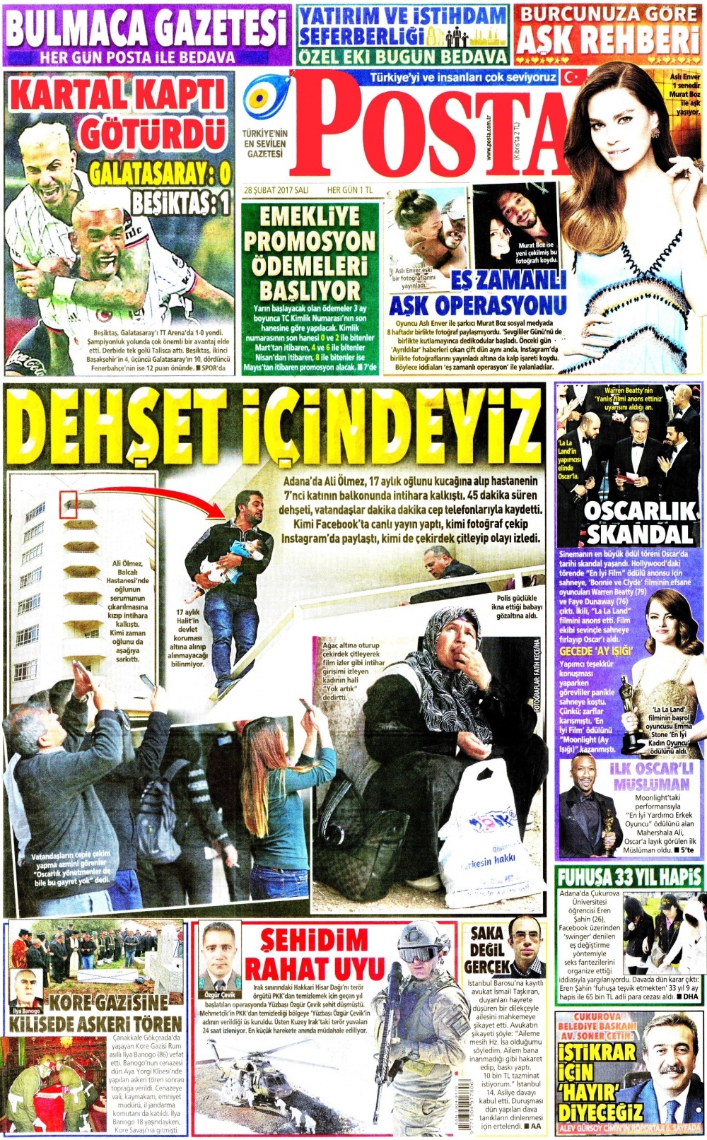 28 Şubat 2017 gazete manşetleri - 9