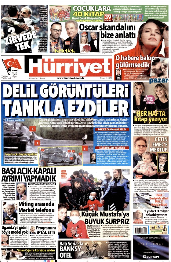 5 Mart 2017 gazete manşetleri - 3
