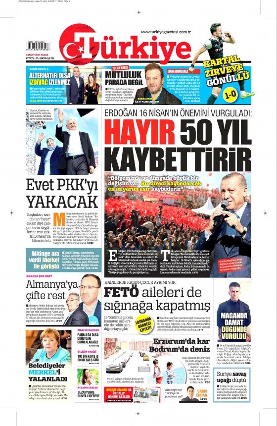 5 Mart 2017 gazete manşetleri - 12
