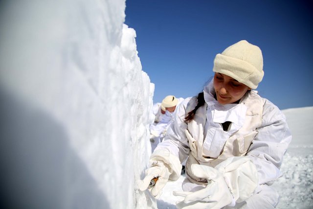 Komando adaylarının zorlu eğitimi - 37