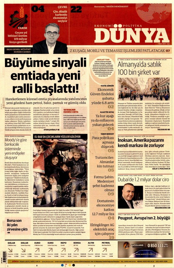 7 Mart 2017 gazete manşetleri - 159