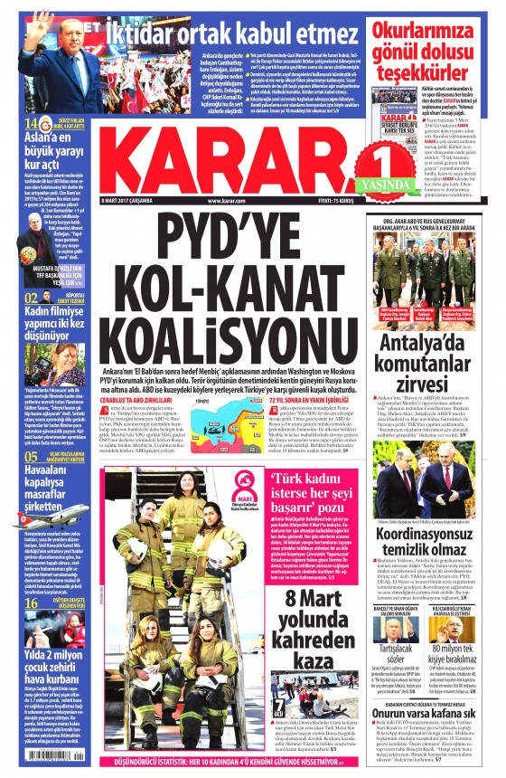 8 Mart 2017 gazete manşetleri - 21