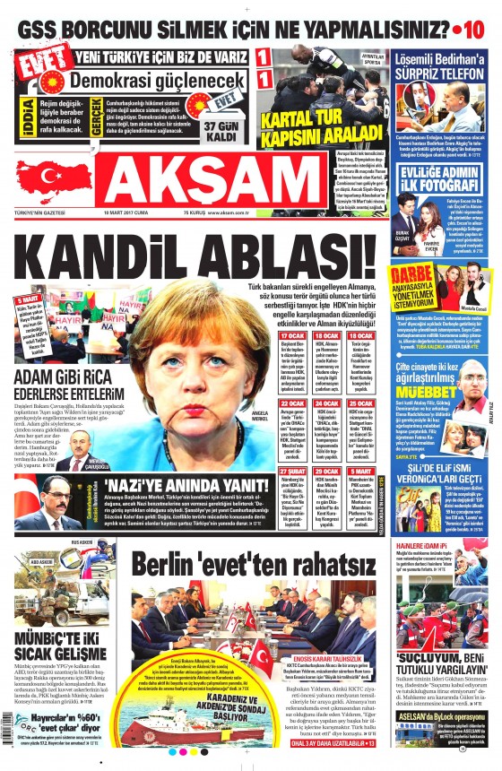 10 Mart 2017 gazete manşetleri - 2