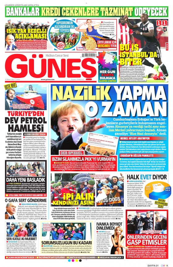 10 Mart 2017 gazete manşetleri - 5