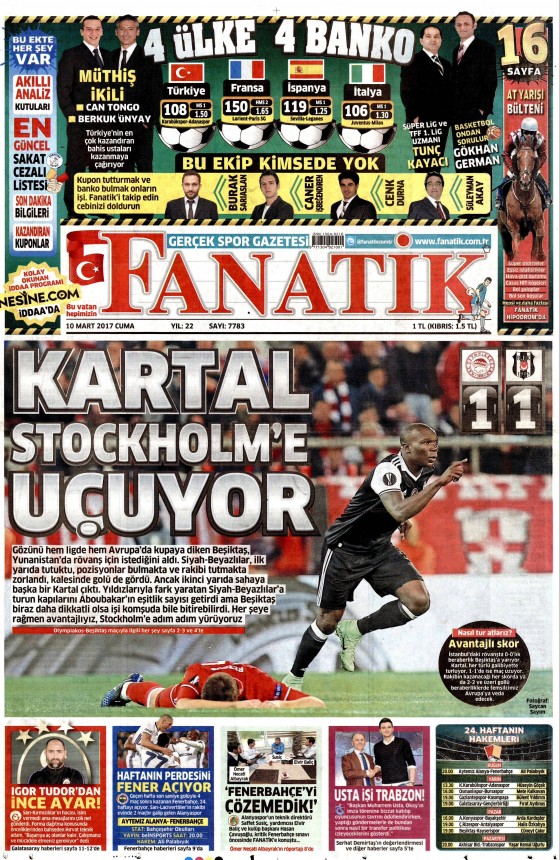 10 Mart 2017 gazete manşetleri - 7