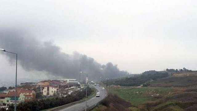 İstanbul Beylikdüzü'nde helikopter düştü! - 3