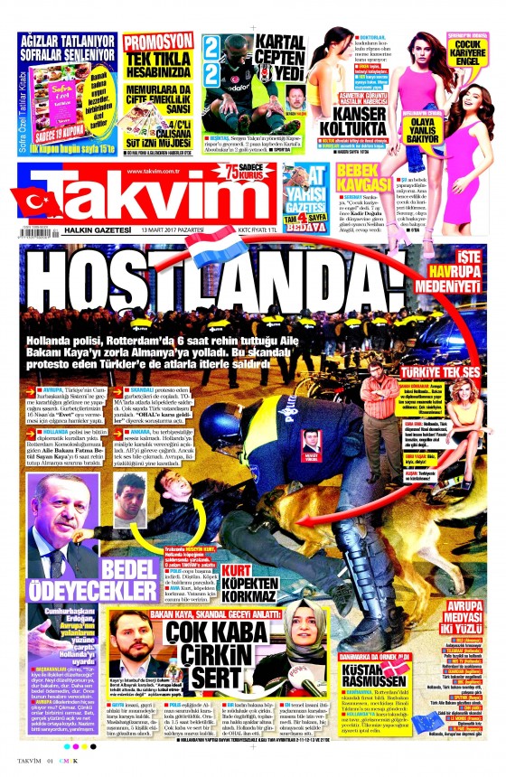 13 Mart 2017 gazete manşetleri - 19