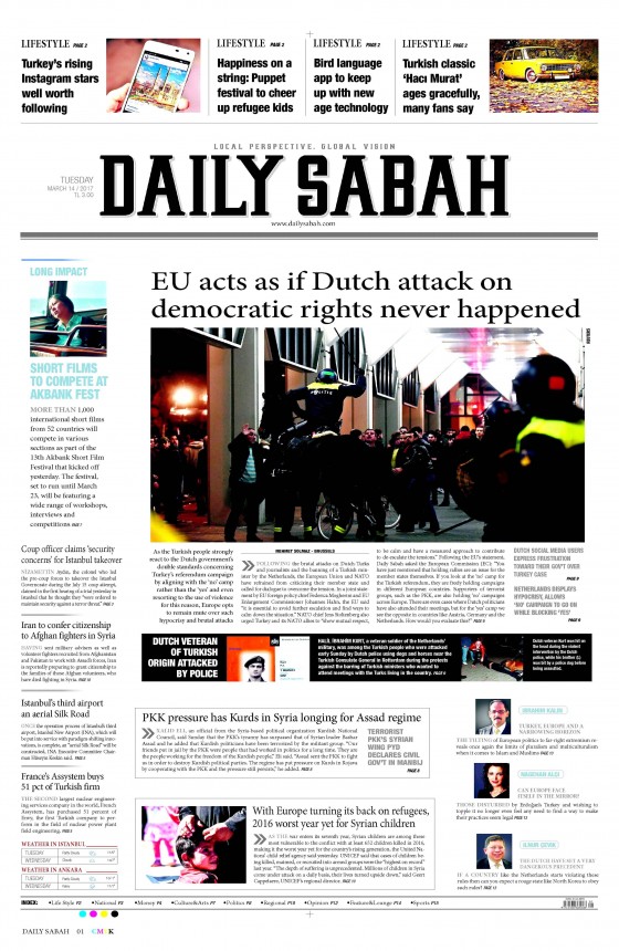 14 Mart 2017 gazete manşetleri - 27