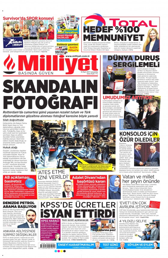 15 Mart 2017 gazete manşetleri - 8