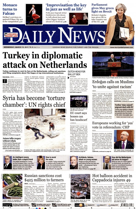 15 Mart 2017 gazete manşetleri - 14