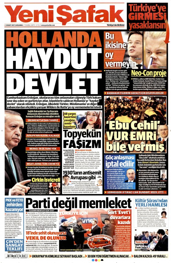 15 Mart 2017 gazete manşetleri - 18