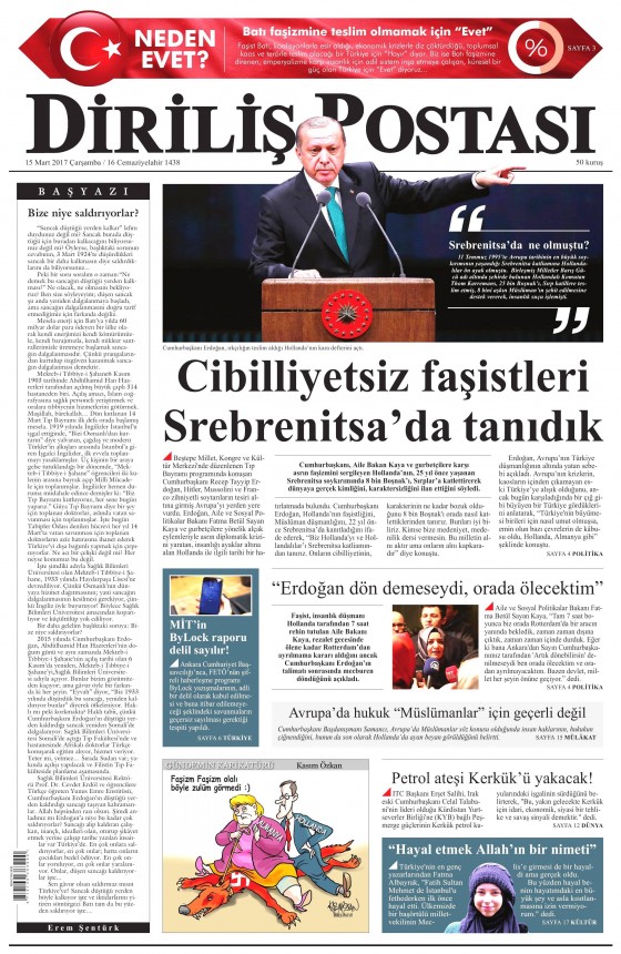 15 Mart 2017 gazete manşetleri - 22