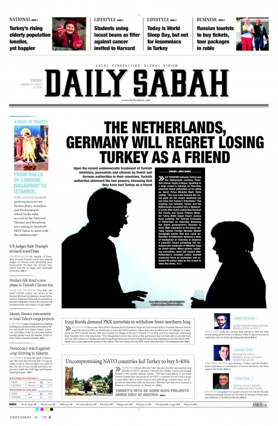 17 Mart 2017 gazete manşetleri - 22