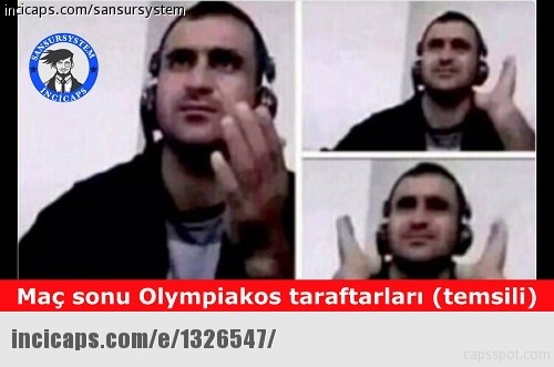 Beşiktaş - Olympiakos maçı capsleri - 25