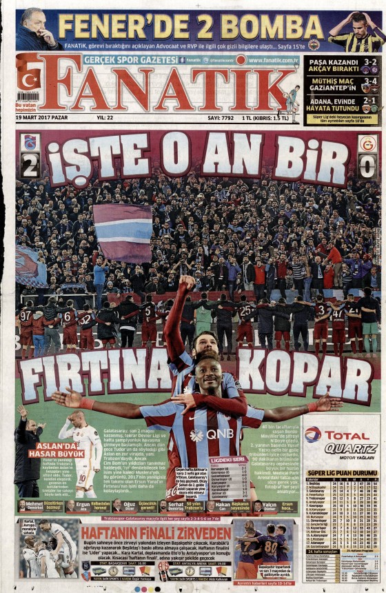 19 Mart 2017 gazete manşetleri - 2