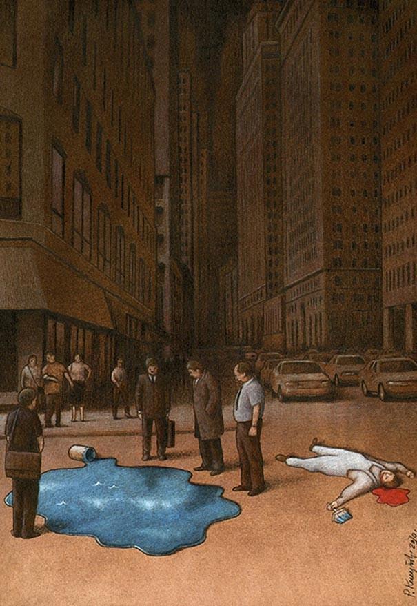 Yaşadığımız dünyayı tam anlamıyla özetleyen illüstrasyonlar - 24