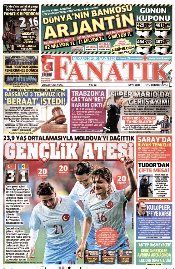 28 Mart 2017 gazete manşetleri - 13