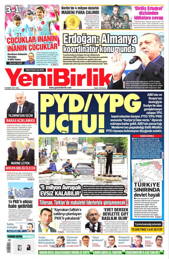 28 Mart 2017 gazete manşetleri - 3