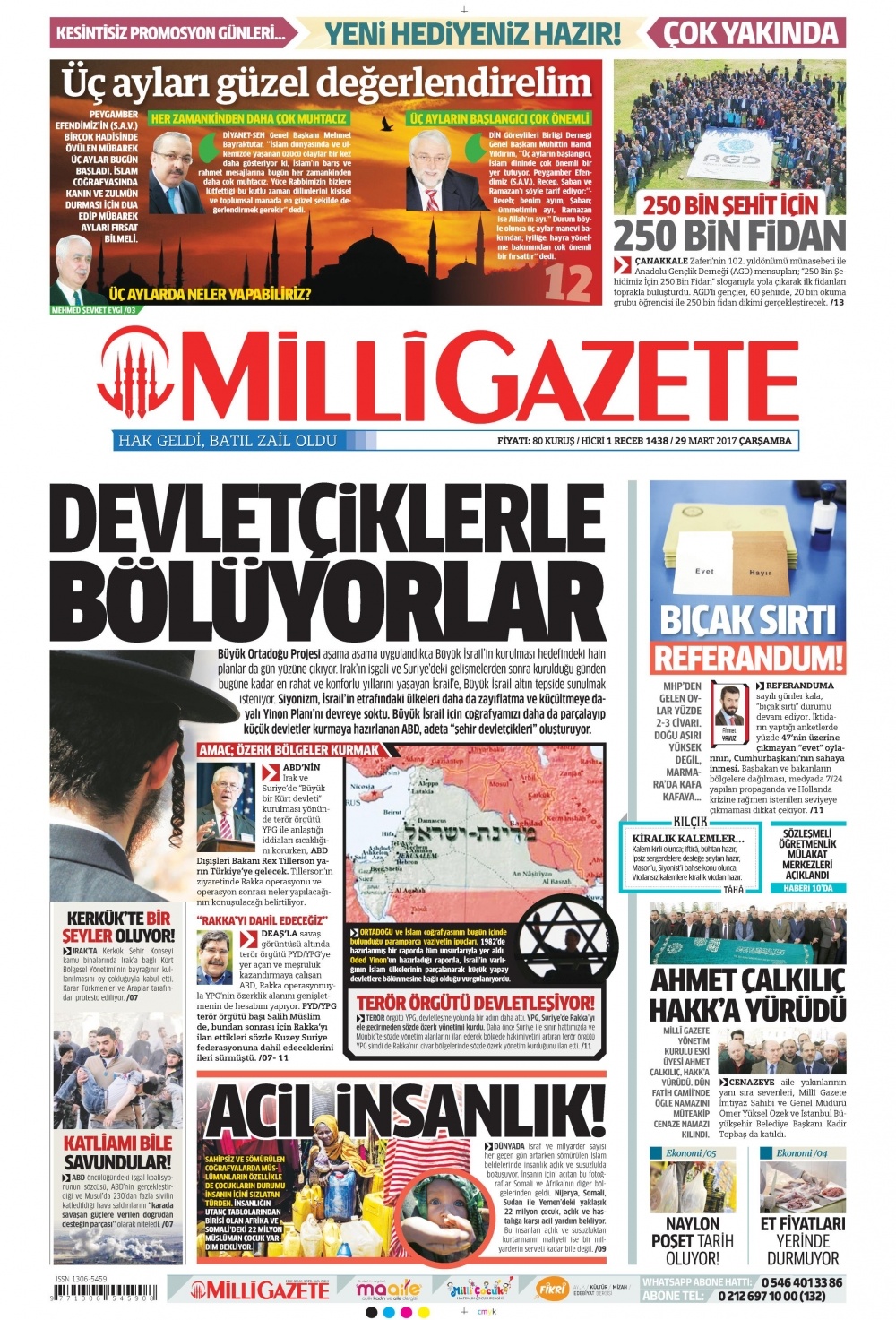 29 Mart 2017 gazete manşetleri - 4
