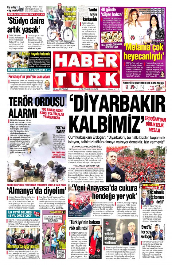 Gazete Manşetleri (02.04.2017) - 4