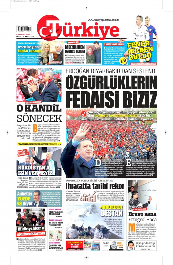 Gazete Manşetleri (02.04.2017) - 10