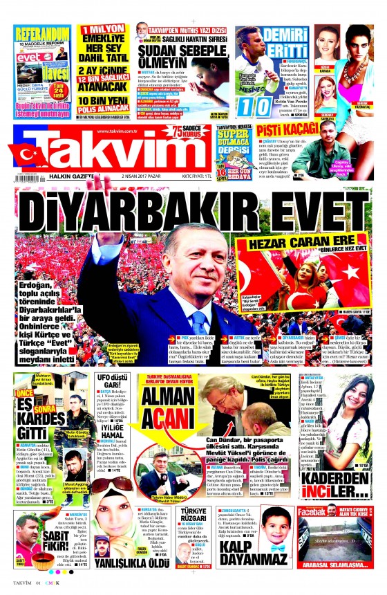 Gazete Manşetleri (02.04.2017) - 15