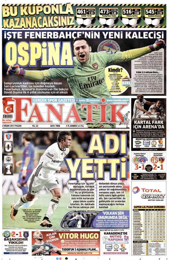 Gazete Manşetleri (02.04.2017) - 18