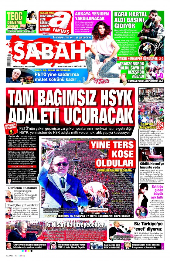 3 Nisan 2017 gazete manşetleri - 4