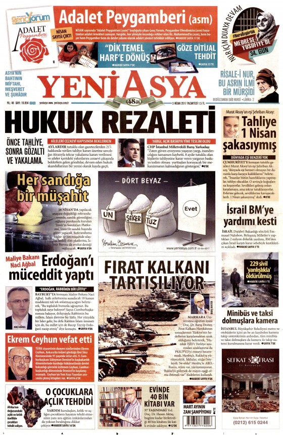 3 Nisan 2017 gazete manşetleri - 11