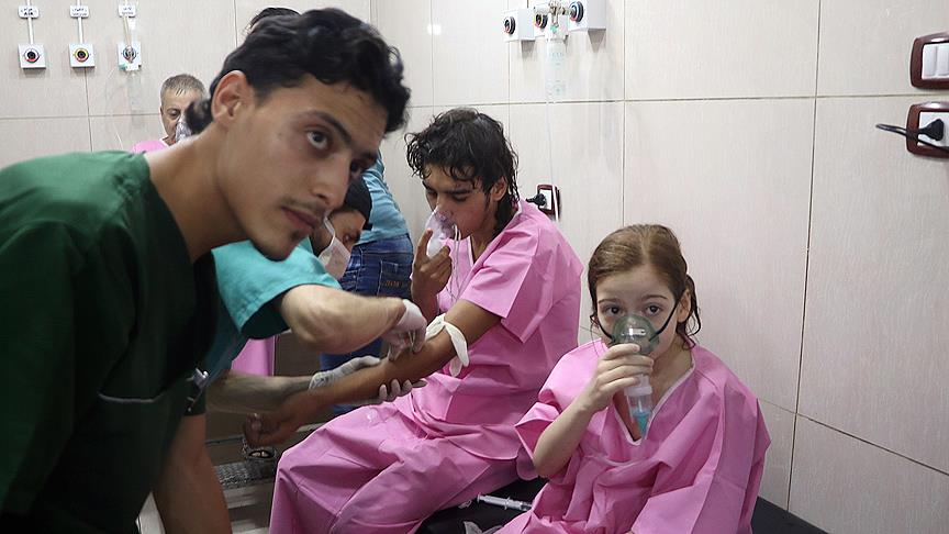 Esed sivilleri kimyasal silahla katletti: 100'den fazla şehid - 8