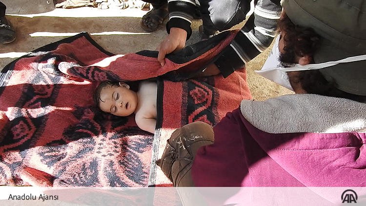 Esed sivilleri kimyasal silahla katletti: 100'den fazla şehid - 19