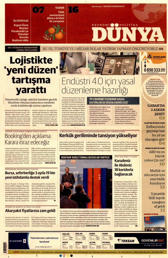 5 Nisan 2017 gazete manşetleri - 4