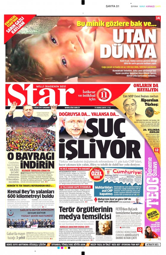 5 Nisan 2017 gazete manşetleri - 10