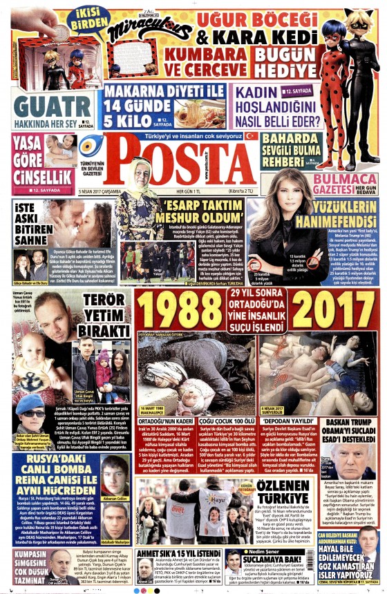 5 Nisan 2017 gazete manşetleri - 12