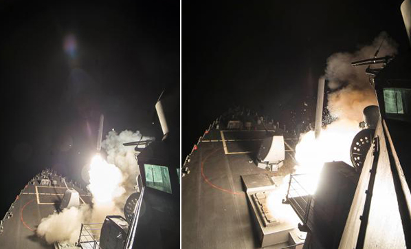 ABD'nin Suriye'de vurduğu Şaryat Hava Üssü'nden ilk görüntüler - 13